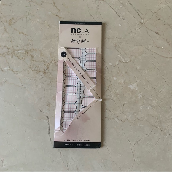 NCLA X NASTY GAL Check On It Nail Wraps - Picture 3 of 5